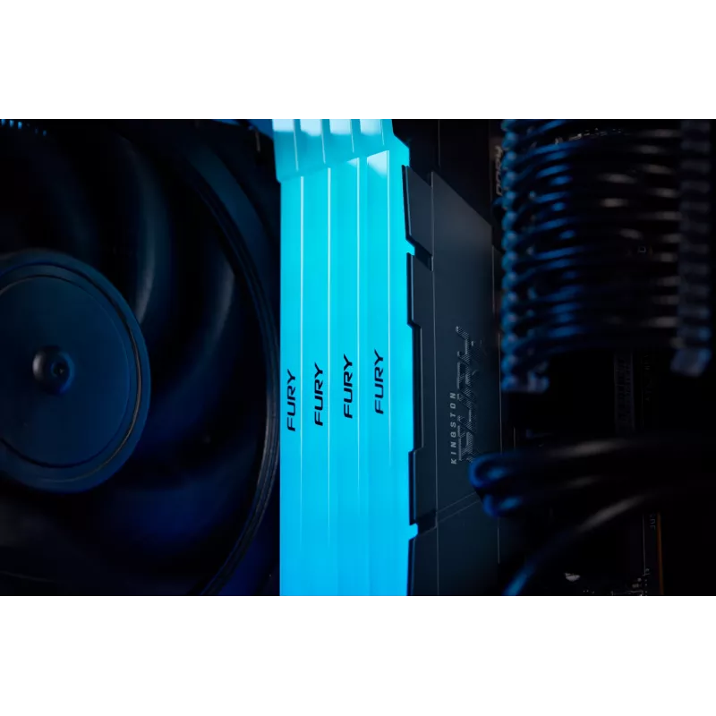 Kingston Technology FURY 64GB 3600MT/s DDR4 CL18 DIMM (Kit de 2) Renegade RGB