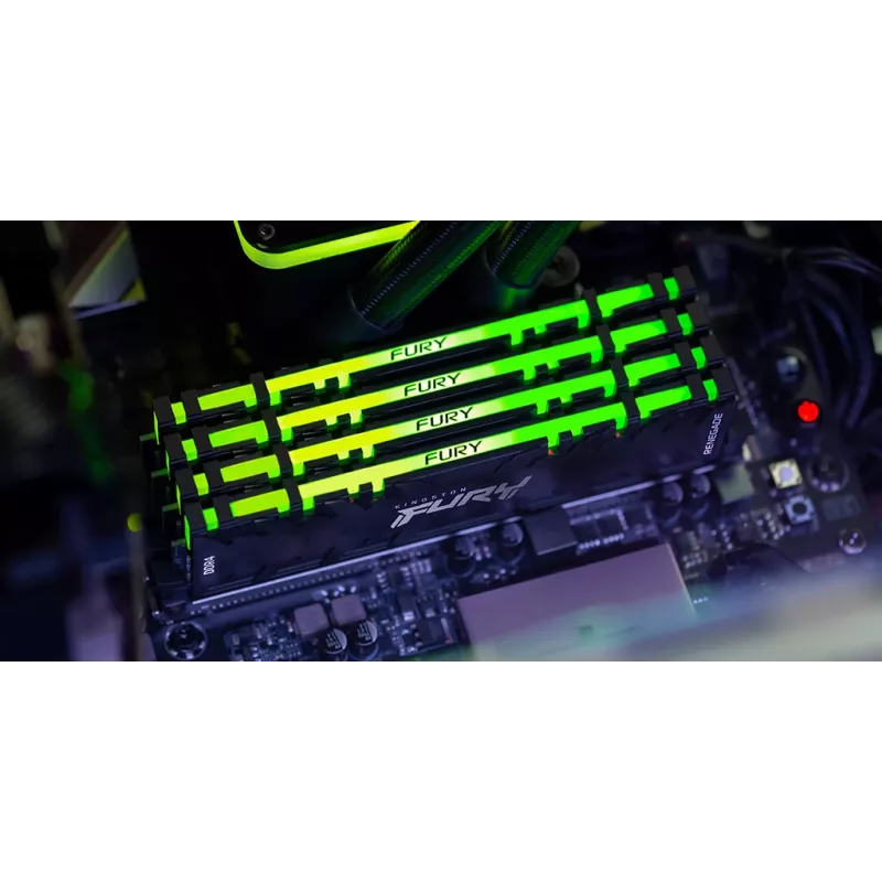 Kingston Technology FURY 64GB 3600MT/s DDR4 CL18 DIMM (Kit de 2) Renegade RGB