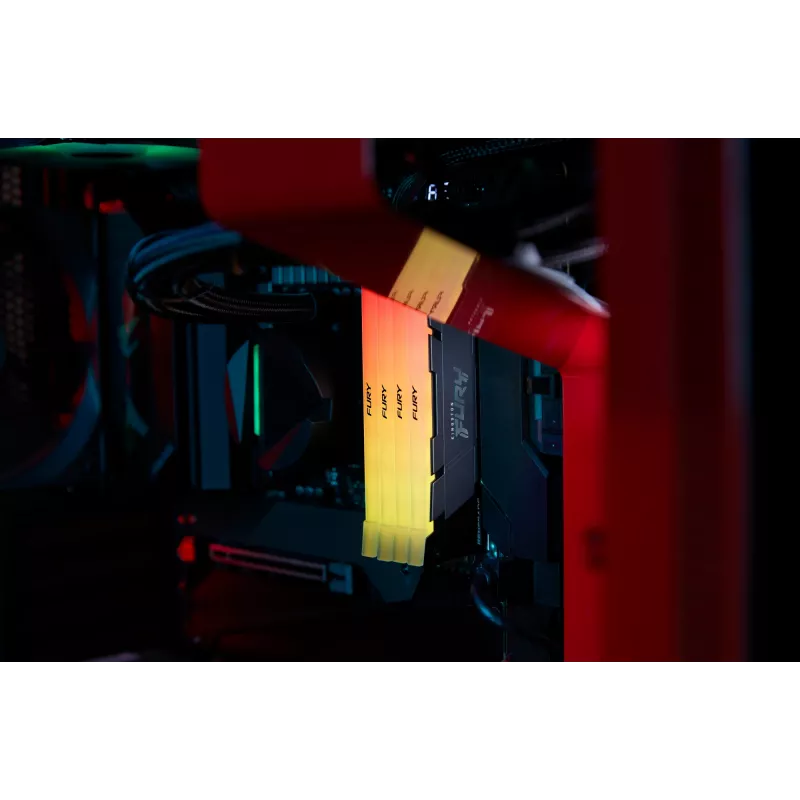 Kingston Technology FURY 32GB 3600MT/s DDR4 CL16 DIMM (Kit de 4) Renegade RGB