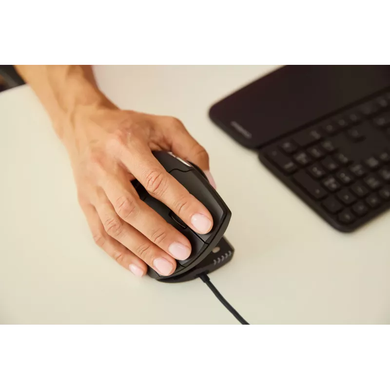 Rato Contour Design UniMaus mão direita USB Type-C