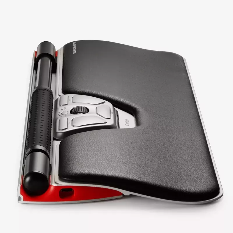 Contour Design RollerMouse Red Plus, Thin Client, com fios - unidade de apontar central - ergonómico - para destros e canhotos - com fios - USB-C
