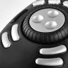 Controlador multimédia Contour PRO v2 – USB, prateado/preto, 43×77,5×11,5 mm