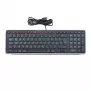 Contour Design Balance teclado DE, com fios, tamanho normal (100%), sem fios, RF Wireless + USB, QWERTZ, preto