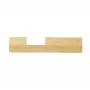 Apoio de pulso Contour Design The fino Bamboo Natural compatibilidade SliderMouse Pro RollerMouse Pro