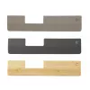 Apoio de pulso Contour Design The fino Bamboo Natural compatibilidade SliderMouse Pro RollerMouse Pro