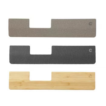 Apoio de pulso Contour Design The fino Bamboo Natural compatibilidade SliderMouse Pro RollerMouse Pro