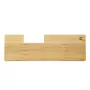 Apoio de pulso Contour Design The Regular Bamboo Natural compatibilidade SliderMouse Pro RollerMouse Pro