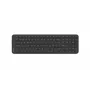 Teclado Contour Balance Mid-Size Wireless — Contour; layout Pan-Nórdico, RF Wireless + Bluetooth, 106 teclas, interruptores de tesoura, preto