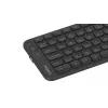 Teclado Contour Balance Mid-Size Wireless — Contour; layout Pan-Nórdico, RF Wireless + Bluetooth, 106 teclas, interruptores de tesoura, preto