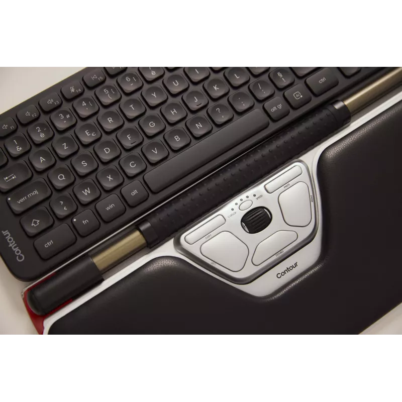 Contour Design Contour RollerMouse Red Plus & Balance Mid-Size teclado combo, sem fios, layout PN