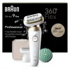 Braun Silk-épil 9 Flex 9-071 3D 40 pinças dourado, branco