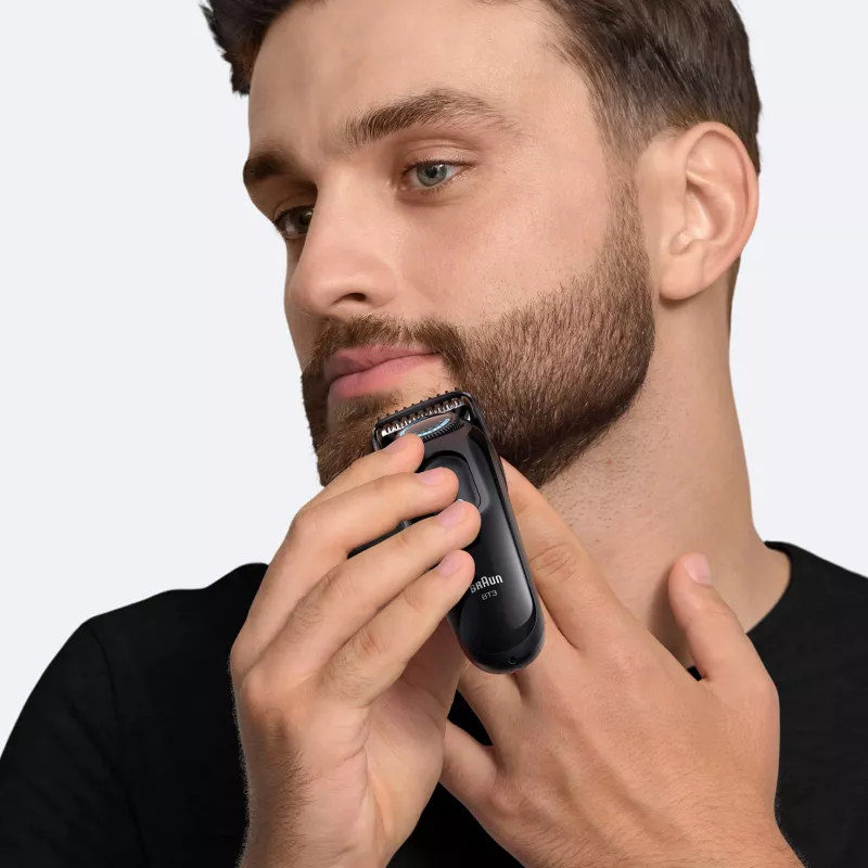 Aparador de barba Braun BT3500 AC/pilha 20 aparador de precisão preto