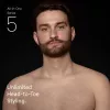 Braun AIO5520 máquina de cortar cabelo/aparador preto, cinzento 14 iões de lítio (Li-Ion)