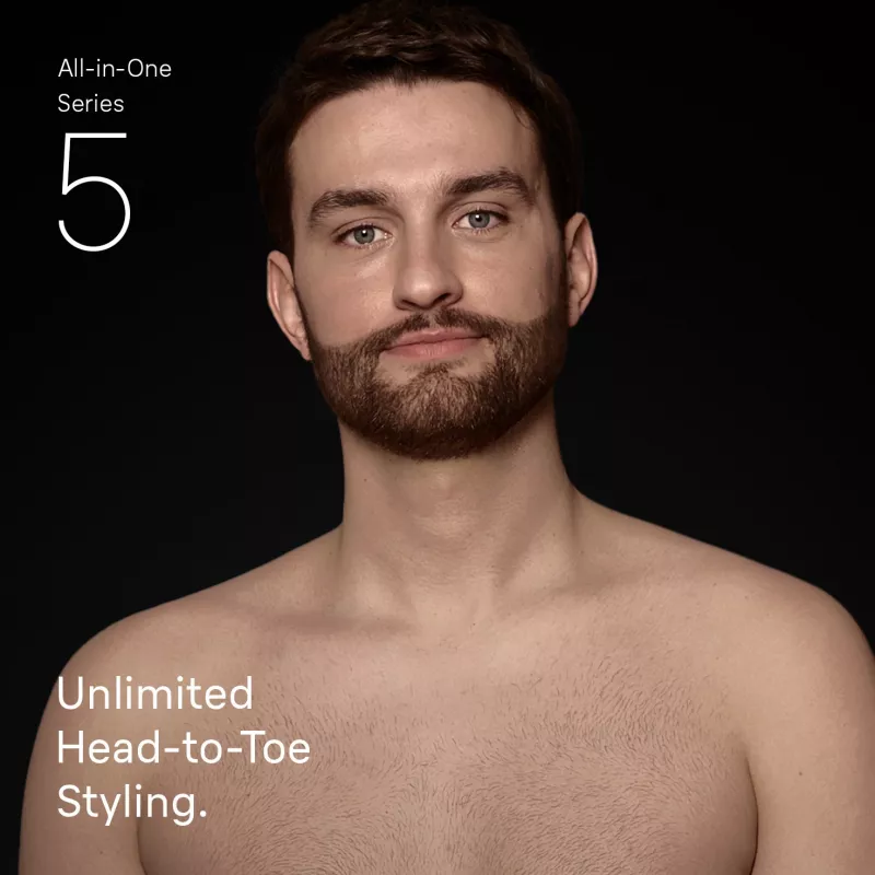 Braun AIO5520 máquina de cortar cabelo/aparador preto, cinzento 14 iões de lítio (Li-Ion)