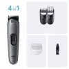 Braun AIO3500 máquina de cortar cabelo/aparador preto, cinzento 14 níquel-metal hidreto (NiMH)