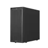 Caixa de computador CHIEFTEC BW-01B-OP midi tower ATX/ITX, suporta 6×3,5 polegadas + 4×2,5 polegadas, 2×5,25 polegadas, traseira 1×120 mm, SGCC, preto, 200×510×465 mm