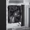 Caixa de computador CHIEFTEC BW-01B-OP midi tower ATX/ITX, suporta 6×3,5 polegadas + 4×2,5 polegadas, 2×5,25 polegadas, traseira 1×120 mm, SGCC, preto, 200×510×465 mm