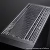 Caixa de computador CHIEFTEC BW-01B-OP midi tower ATX/ITX, suporta 6×3,5 polegadas + 4×2,5 polegadas, 2×5,25 polegadas, traseira 1×120 mm, SGCC, preto, 200×510×465 mm