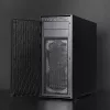 Caixa de computador CHIEFTEC BW-01B-OP midi tower ATX/ITX, suporta 6×3,5 polegadas + 4×2,5 polegadas, 2×5,25 polegadas, traseira 1×120 mm, SGCC, preto, 200×510×465 mm