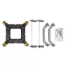 Chieftec CAC-S92PWM-LP45 sistema de arrefecimento para computador caixa de computador dissipador de ar 9,2 cm preto
