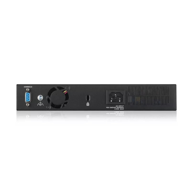 Zyxel GS2220-10HP-EU0101F switch de rede gerido L2 Gigabit Ethernet (10/100/1000) Power over Ethernet (PoE) preto