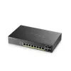 Zyxel GS2220-10HP-EU0101F switch de rede gerido L2 Gigabit Ethernet (10/100/1000) Power over Ethernet (PoE) preto