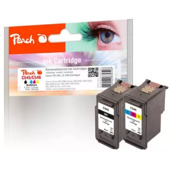 Peach 319023 Tinteiro compatível preto, ciano, magenta, amarelo