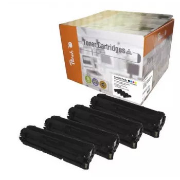 Peach 111756 Toner 4 unid. preto, ciano, magenta, amarelo