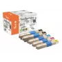 Peach 0F111912 Toner 5 unid. preto, ciano, magenta, amarelo