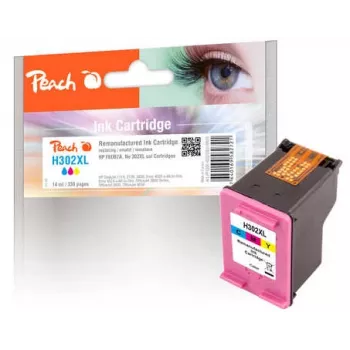 Peach PI300-652 Tinteiro ciano, magenta, amarelo