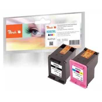 Peach 319617 Tinteiro preto, ciano, magenta, amarelo