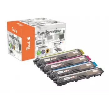 Peach 0F111929 Toner 4 unid. preto, ciano, magenta, amarelo