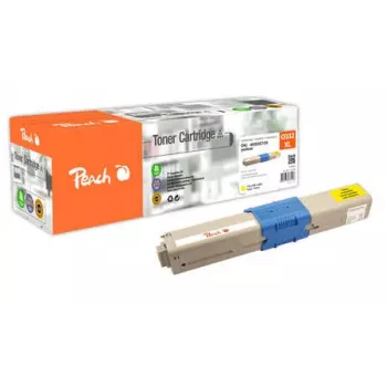 Peach 112104 Cartucho de Toner 1 unid. Compatível Amarelo