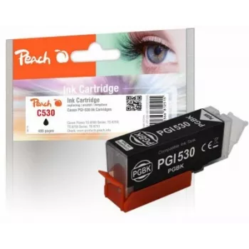 Peach PI100-497 cartucho de tinta 1 unid. compatível alcance padrão preto