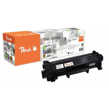 Peach módulo de toner preto, compatível com Brother TN-2510, 1200 páginas, preto, 1 unid.