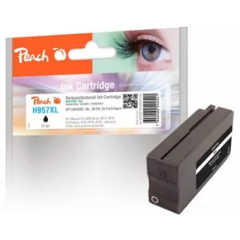Peach PI300-934 cartucho de tinta 1 unid. compatível preto