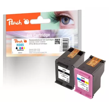 Cartucho de tinta Peach PI300-948 2 unid. compatível preto, magenta, amarelo, ciano