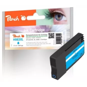 Cartucho de tinta Peach PI300-1028 1 unid. compatível alto rendimento (XL) ciano