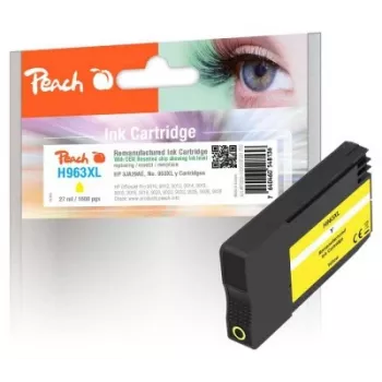 Cartucho de tinta Peach PI300-1030 1 unid. compatível alto rendimento (XL) amarelo
