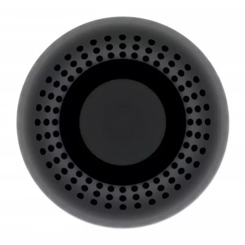 Altifalante Bluetooth metálico Manhattan com estação de carregamento sem fios, saída de som nítida (3 W), 3 horas de reprodução, estação de carregamento sem fios 5 W, controles integrados, alcance 10 m, leitor de cartões microSD, cabo de carregamento USB-A incluído, Bluetooth 5.0, garantia de 3 anos