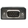 Cabo de monitor VGA Manhattan (com núcleos de ferrite), 10 m, preto, ficha macho para ficha macho, HD15, cabo com especificação SVGA superior (totalmente compatível), blindagem com núcleos de ferrite ajuda a minimizar interferências eletromagnéticas e a melhorar a transmissão de vídeo, garantia vitalícia