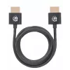 Cabo HDMI com Ethernet Manhattan (Ultra Thin), 4K@60Hz (Premium High Speed), 1 m, ficha macho para ficha macho, preto, Ultra HD 4K x 2K, totalmente blindado, contactos banhados a ouro, garantia vitalícia