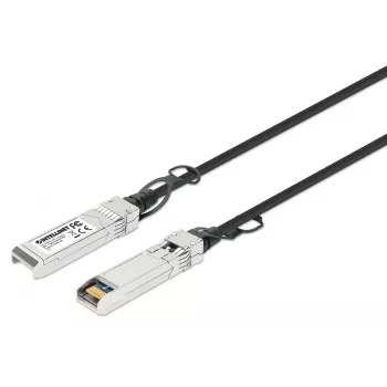 Intellinet Cabo Twinax de Cobre de Ligação Direta Passivo SFP+ 10G de 1m 30AWG Compatível com HP J9281B