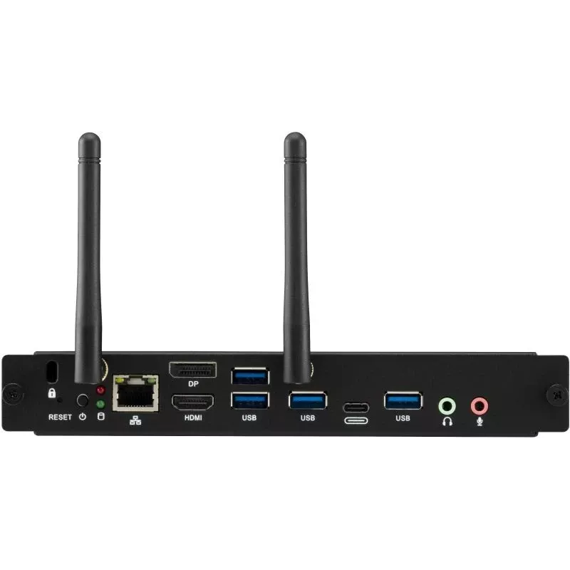 Viewsonic VPC35-W53-G1 PC/Estação de Trabalho Intel® Core™ i5 i5-1240P 8 GB DDR4-SDRAM 256 GB SSD Windows 11 Pro Slot-in PC Mini-PC Preto