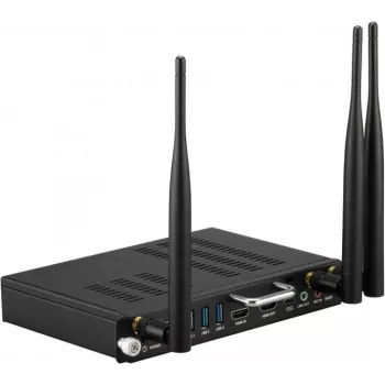 Viewsonic VPC-A31-O1 PC/Estação de Trabalho 8 GB DDR4-SDRAM 128 GB SSD Slot-in PC Mini-PC Preto
