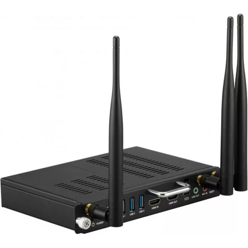 Viewsonic VPC-A31-O1 PC/Estação de Trabalho 8 GB DDR4-SDRAM 128 GB SSD Slot-in PC Mini-PC Preto