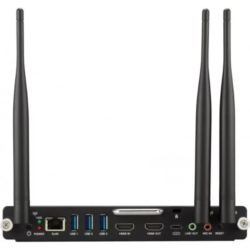 Viewsonic VPC-A31-O1 PC/Estação de Trabalho 8 GB DDR4-SDRAM 128 GB SSD Slot-in PC Mini-PC Preto