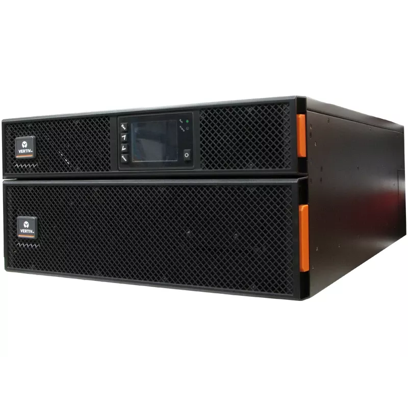 Vertiv Liebert GXT5 UPS de Dupla Conversão – 8000 VA/8000 W | 230 V | com Kit de Montagem em Rack e Placa de Comunicação Intellislot RDU101 | GXT5-8000IRT5UXLN