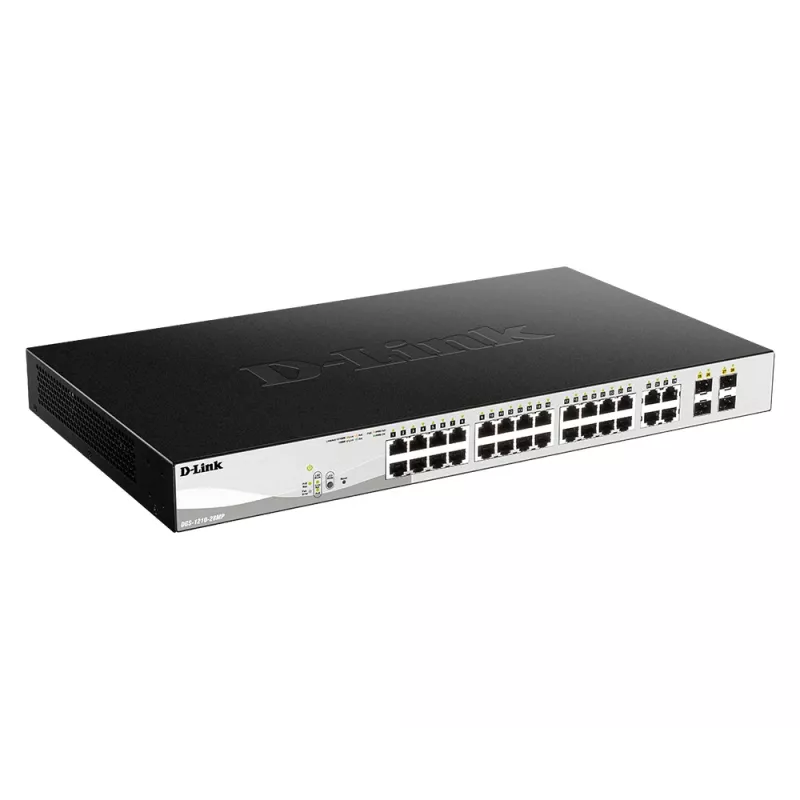 D-Link Switch Smart Managed PoE Gigabit de 28 portas incluindo 4 portas combo
