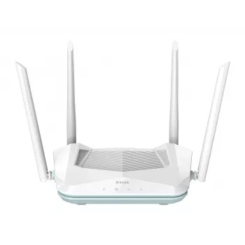 D-Link EAGLE PRO AI AX1500 Router inteligente Router WLAN Gigabit Ethernet Dualband (2,4 GHz / 5 GHz) branco